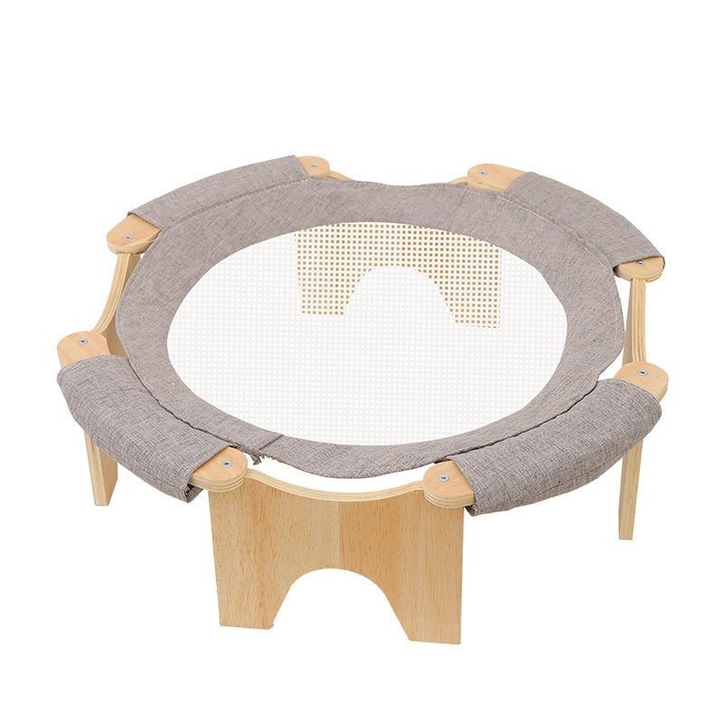 Woonwild Vlot verhoogd kattenbed met wasbare hoes, foto 2