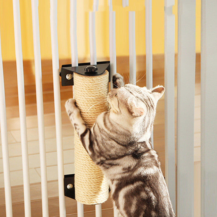 Woonwild Rogge sisal krabpaal voor muur of kattenren, foto 1