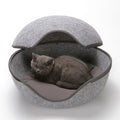 Woonwild Kievit vilten kattenhol in eivorm, foto 1