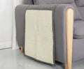 Woonwild Akker sisal krabmat met speelbal, Hoes voor de armleuning / 45 × 130 cm