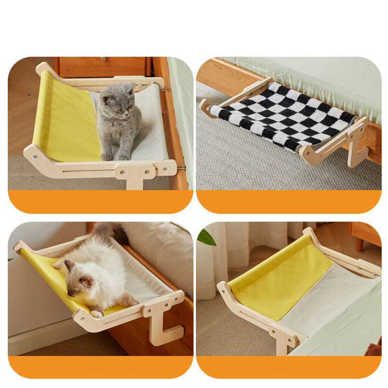 Woonwild Spreeuw hangmat voor aan bed of vensterbank, foto 4