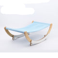 Woonwild Deining schommelende ligstoel voor katten, Blauw