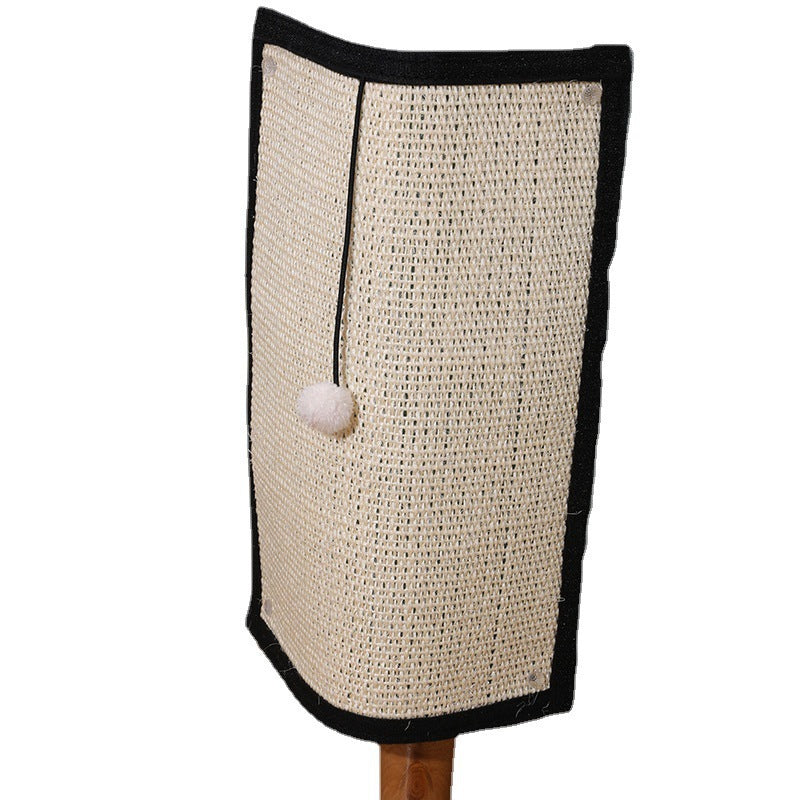 Woonwild Akker sisal krabmat met speelbal, foto 2