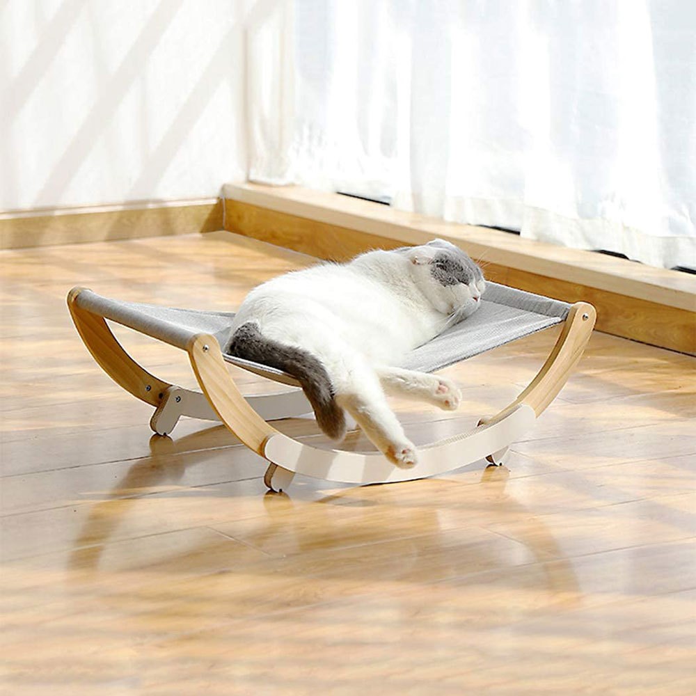 Woonwild Deining schommelende ligstoel voor katten, foto 4