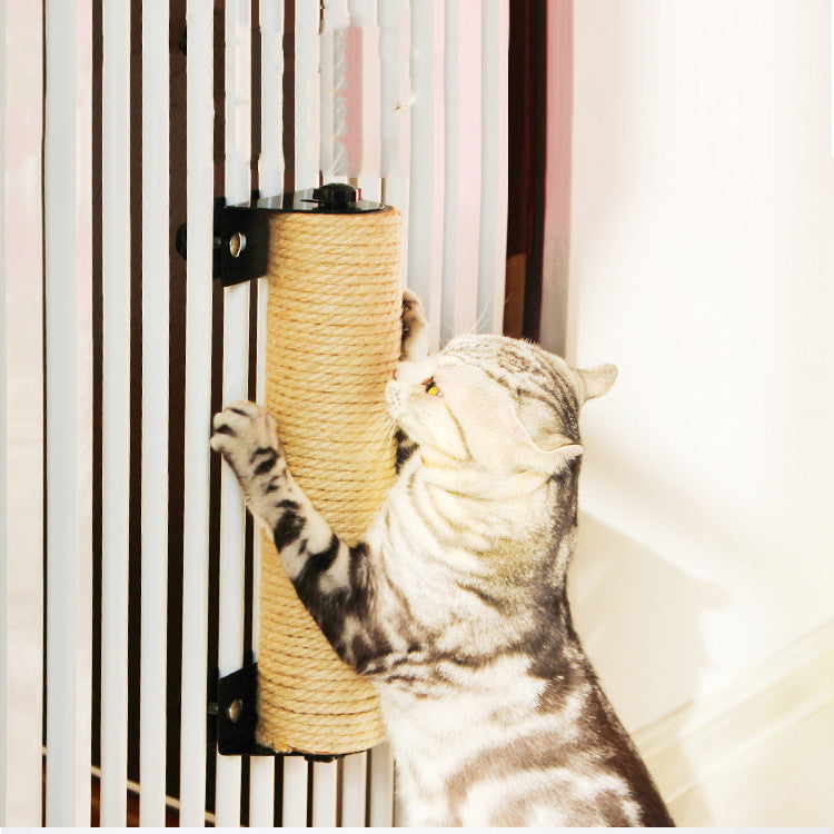 Woonwild Rogge sisal krabpaal voor muur of kattenren, foto 5