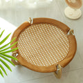 Woonwild Waterlelie verhoogd kattenbed van rotan, foto 1